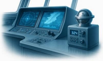 Navigational equipment calibration