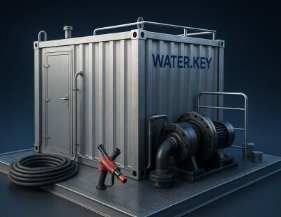 WaterKey firefighting product container