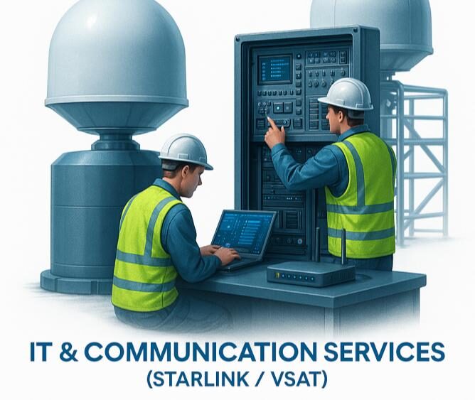 Vessel IT and communications services